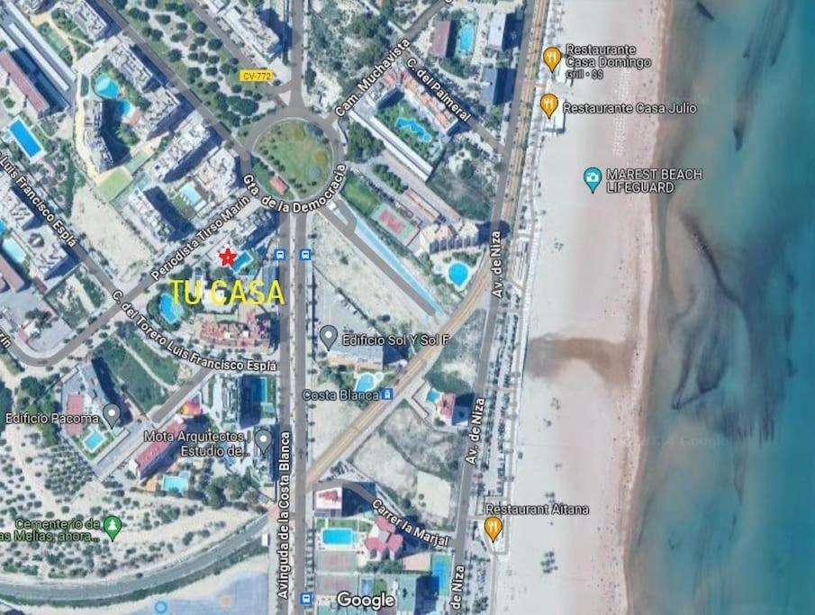 Cozy 3Br: Ac & Park, Beach 4Min Walk, Golf 15 Min Benimagrell Zewnętrze zdjęcie